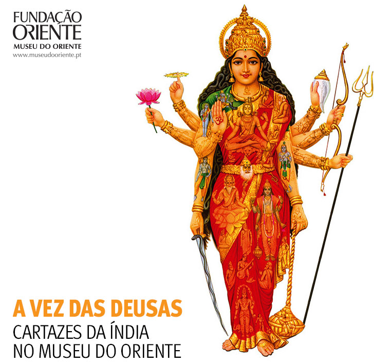 Exposição | A Vez das Deusas. Cartazes da Índia no Museu do Oriente