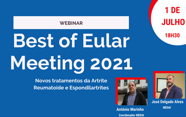 Webinar Best of Eular Meeting 2021 – Inscrições Abertas