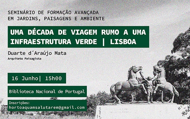 Seminário de formação avançada | Uma década de viagem rumo a uma infraestrutura verde | 16 jun. | 15h00 | BNP