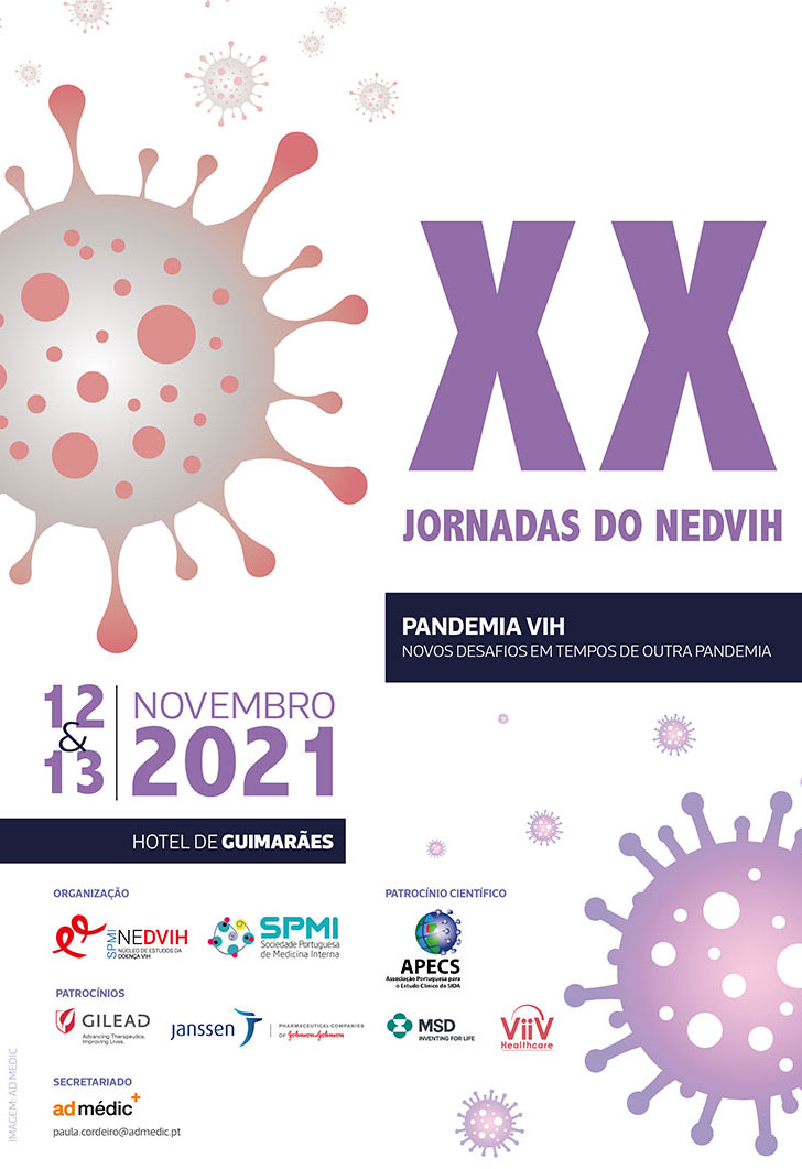 XX Jornadas do NEDVIH - Inscrições Abertas