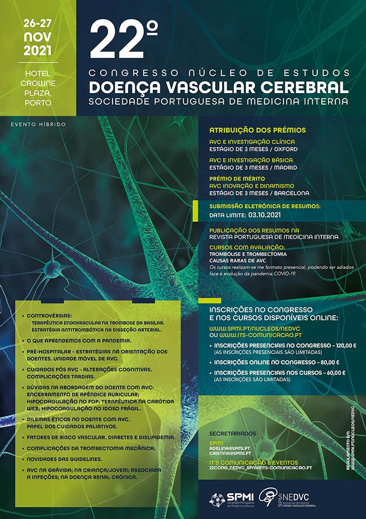 22º Congresso do Núcleo de Estudos da Doença Vascular Cerebral