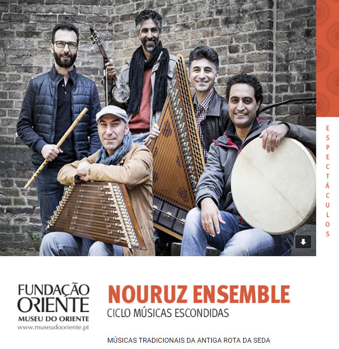 15 OUT | Nouruz Ensemble | Ciclo Músicas Escondidas