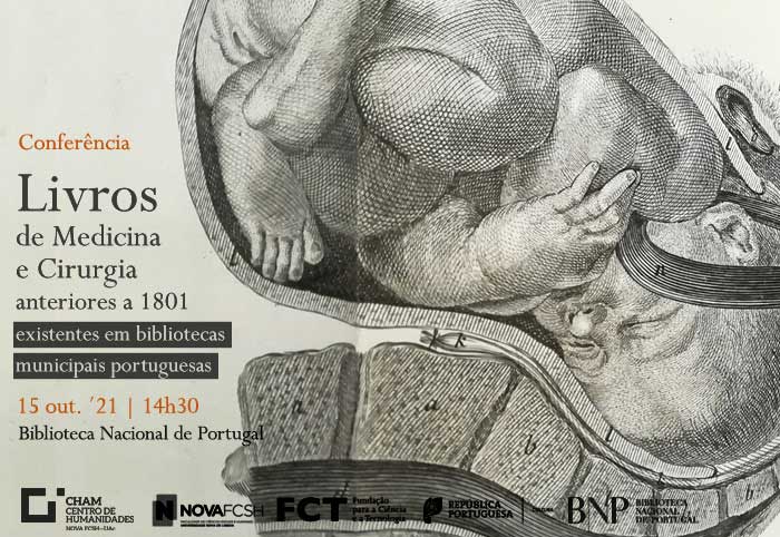 Conferência | Livros de Medicina anteriores a 1801, existentes em bibliotecas municipais portuguesas | 15 out. | 14h30 | BNP