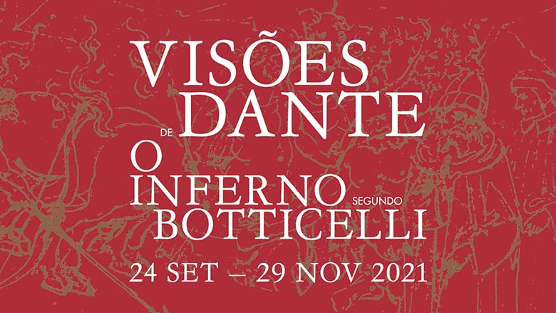 Exposição Visões de Dante com desenhos de Botticelli