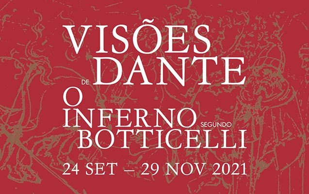 Exposição Visões de Dante com desenhos de Botticelli