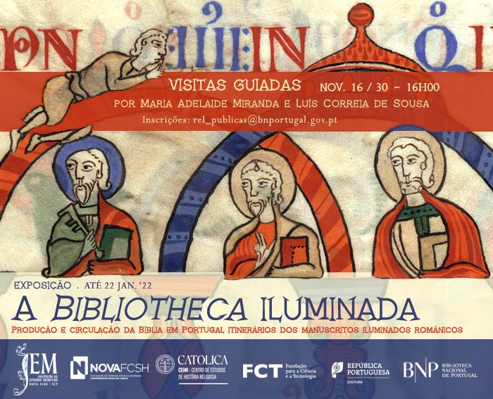 Visitas guiadas | A Bibliotheca iluminada | 16 / 30 nov. | BNP