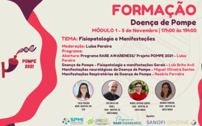 Formação Doença de POMPE – NEDR – Abertas as Inscrições