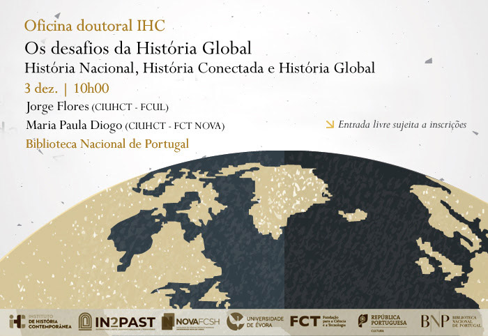 Oficina doutoral IHC | Os desafios da História Global | 3 dez. | 10h00 | BNP