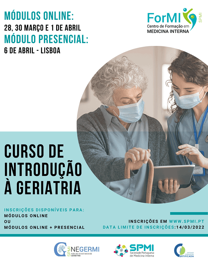 Curso de Introdução à Geriatria - Inscrições Abertas