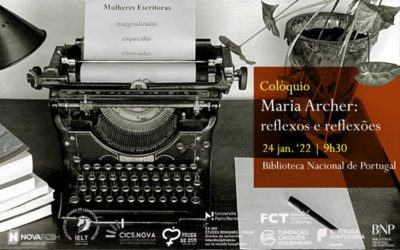 Colóquio | Maria Archer: reflexos e reflexões | 24 jan. | 9h30 | BNP