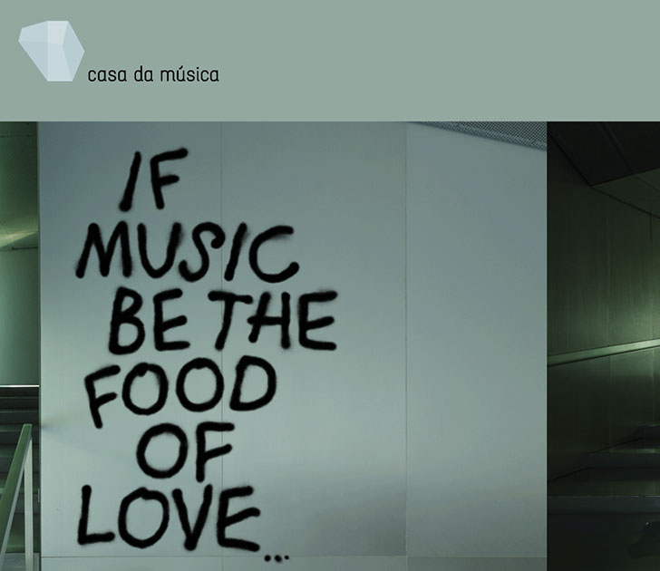 If music be the food of love · 09 - 23 Janeiro