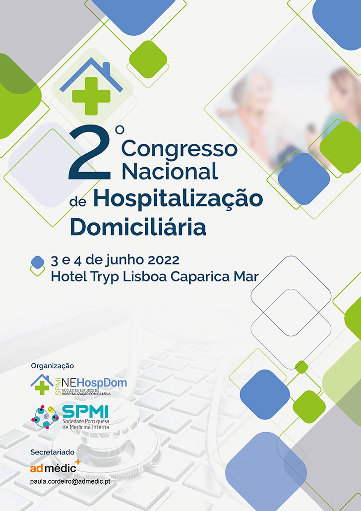 2º Congresso Nacional de Hospitalização Domiciliária - Novo deadline resumos
