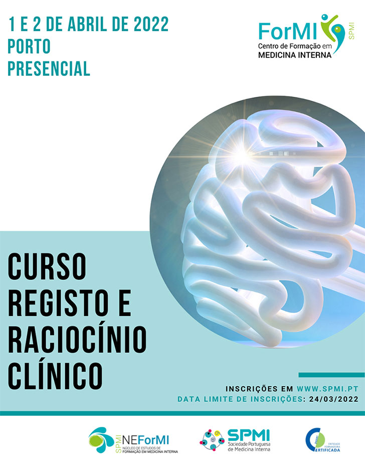 Curso Registo e Raciocínio Clínico - Últimas Vagas