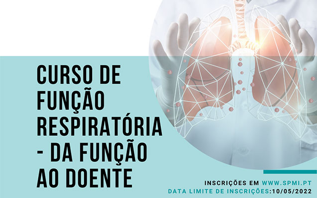 Curso de Função Respiratória: da função ao doente – Inscrições Abertas