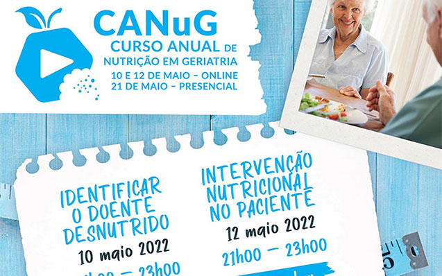 CANuG – Curso Anual de Nutrição em Geriatria – Inscrições Abertas