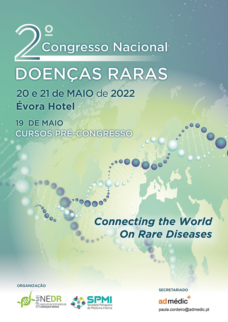 2º Congresso Nacional de Doenças Raras - Programa Disponível