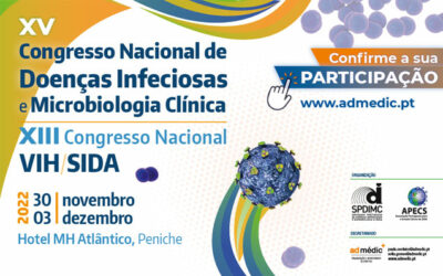 XV Congresso Nacional de Doenças Infeciosas e Microbiologia Clínica | XIII Congresso Nacional VIH/SIDA, Peniche, 30 de novembro a 3 de dezembro 2022