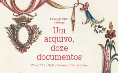 Lançamento | Catálogo: Um arquivo, doze documentos | 07 jun.’22 | 18h00