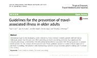 Guidelines for the prevention of travelassociated illness in older adults