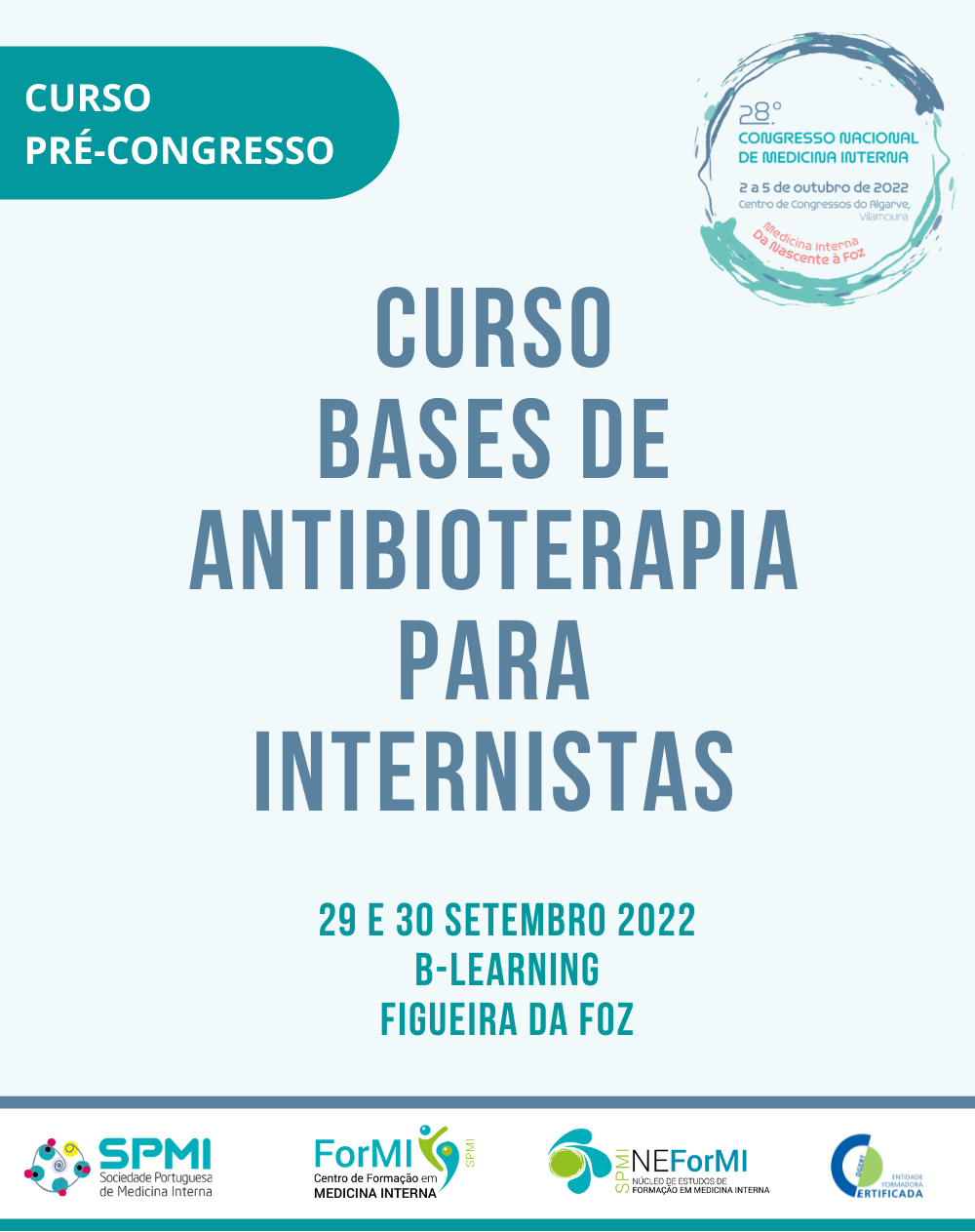 Curso Bases de Antibioterapia para Internistas - Últimas Vagas