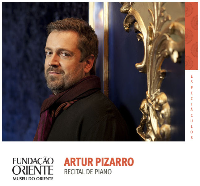 1 OUTUBRO | ARTUR PIZARRO | RECITAL DE PIANO