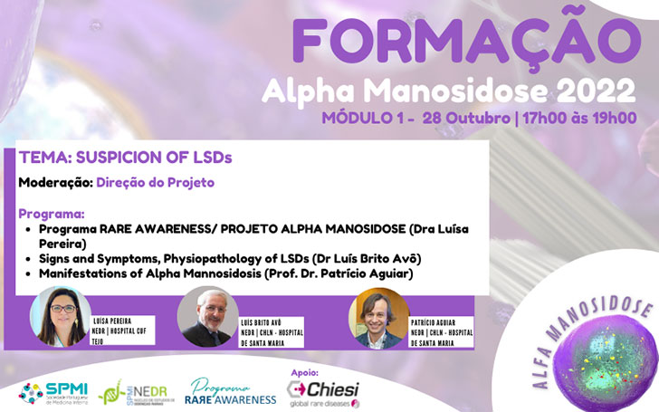 Formação Alpha Manosidose - Inscrições Abertas