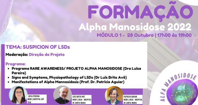 Formação Alpha Manosidose – Inscrições Abertas