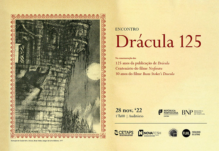 Encontro | Drácula 125 | 28 nov. '22 | 17h00 | Auditório