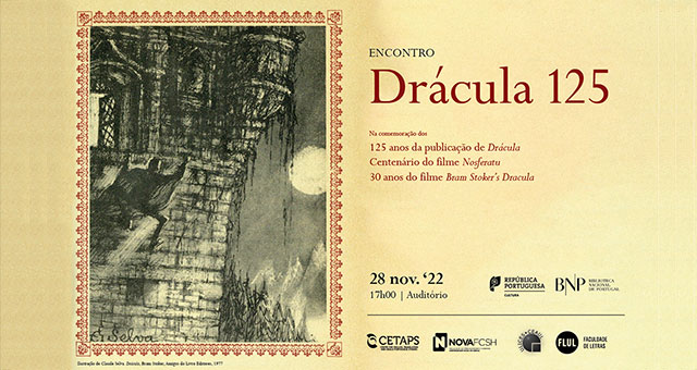 Encontro | Drácula 125 | 28 nov. ’22 | 17h00 | Auditório