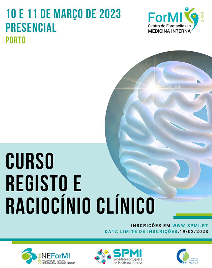 Curso Registo e Raciocínio Clínico - Inscrições Abertas