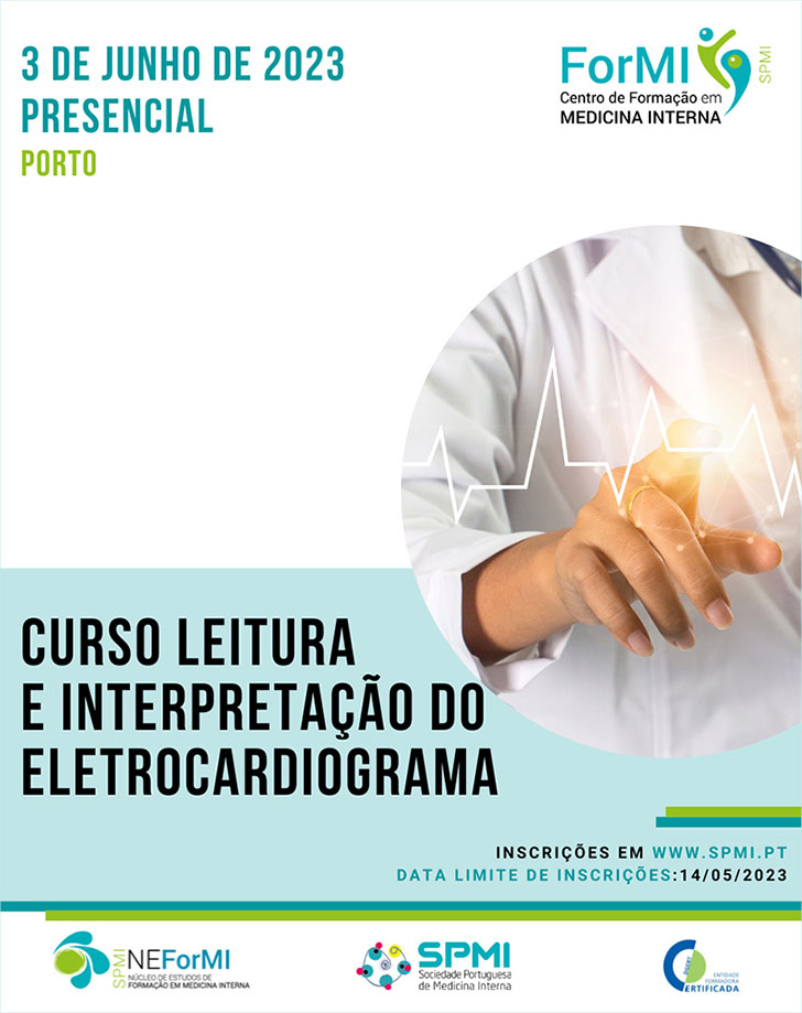 Curso Leitura e Interpretação do Eletrocardiograma - Inscrições Abertas