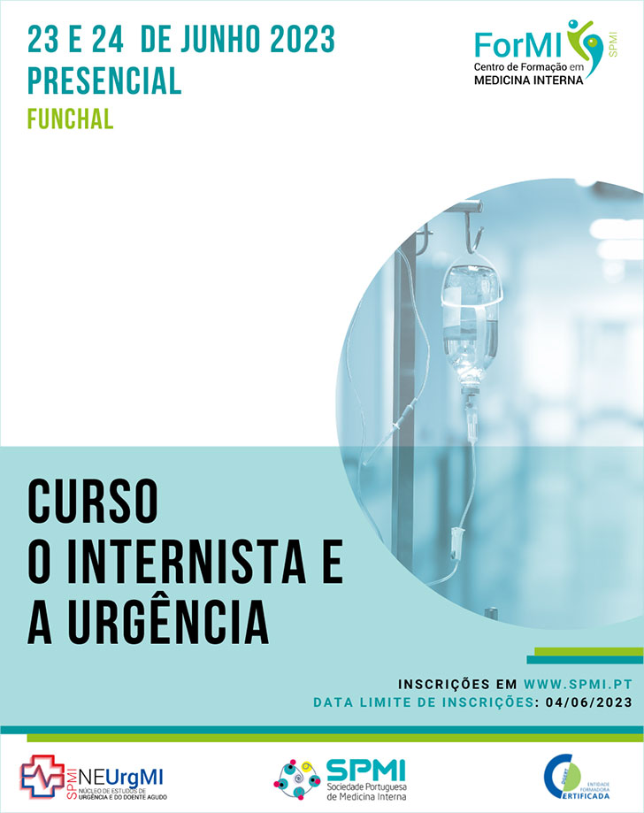 Curso O Internista e a Urgência - Inscrições Abertas