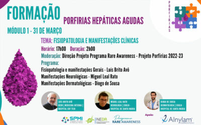 Formação Porfírias Hepáticas Agudas – Inscrições Abertas