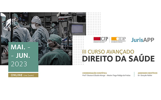 III Curso Avançado Direito da Saúde do Instituto de Ciências Jurídico-Políticas