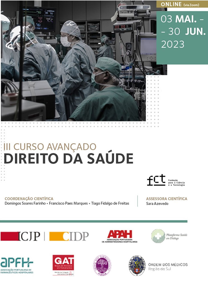 III Curso Avançado Direito da Saúde do Instituto de Ciências Jurídico-Políticas