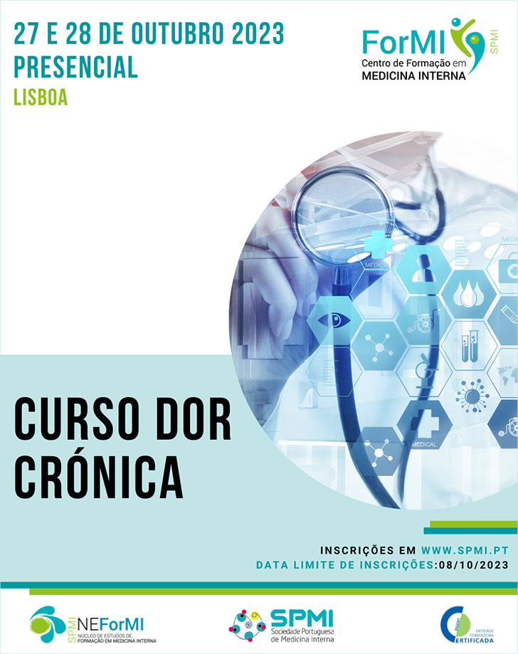 Curso Dor Crónica Presencial - Inscrições Abertas