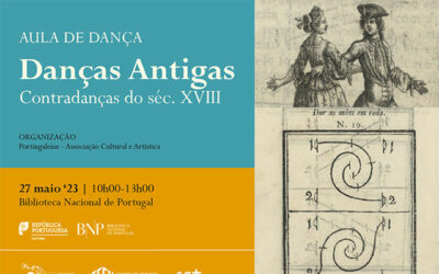 Aula de dança | Danças Antigas. Contradanças do século XVIII I 27 maio ’23 I 10h00-13h00 I Sala Azul