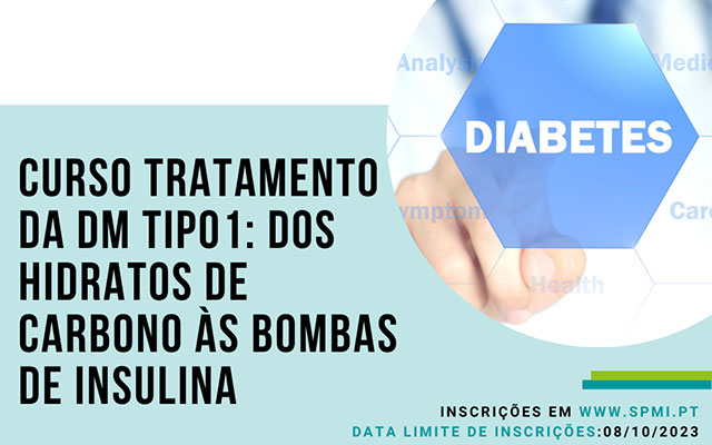 Curso Tratamento da DM Tipo 1: Dos Hidratos de carbono às bombas de insulina – Nova Data