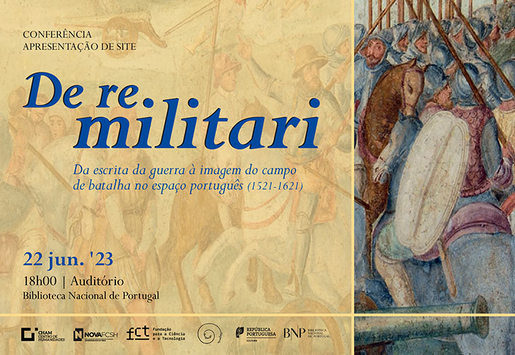 Apresentação de site / Conferência | De re militari | 22 jun. '23 | 18h00 | Auditório