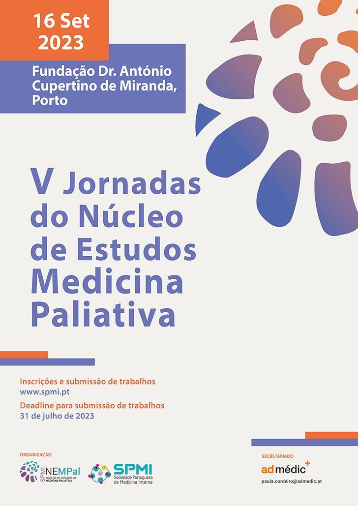 V Jornadas do Núcleo de Estudos de Medicina Paliativa