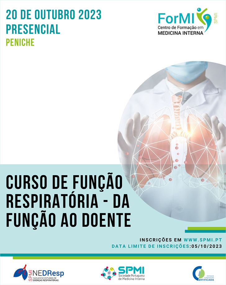 Curso de Função Respiratória: da função ao doente - Inscrições Abertas