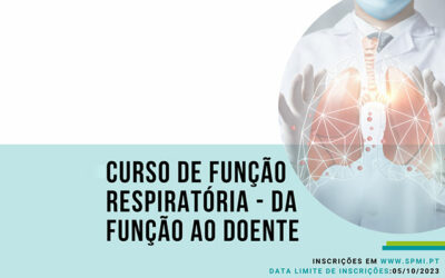 Curso de Função Respiratória: da função ao doente – Inscrições Abertas