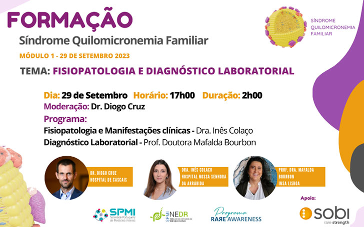 Formação Síndrome Quilomicronemia Familiar - Inscrições Abertas