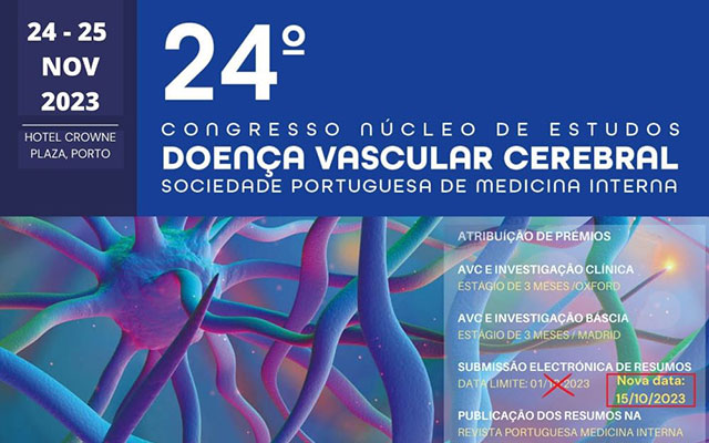 24º Congresso do NEDVC – Abstracts até 15 de Outubro