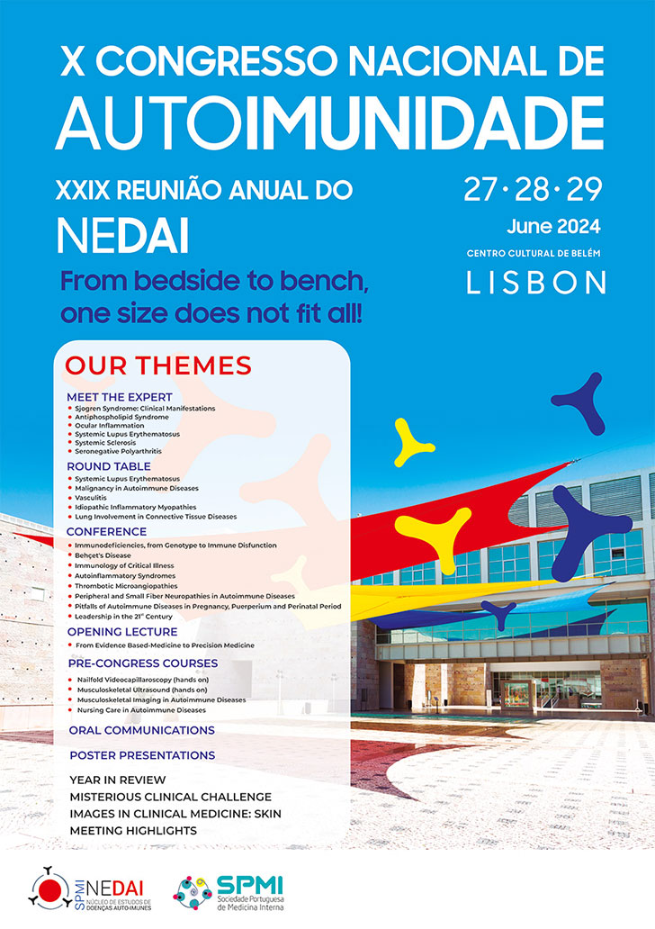 XXIX Reunião Anual do NEDAI / X Congresso Nacional de Autoimunidade - Inscrições Abertas
