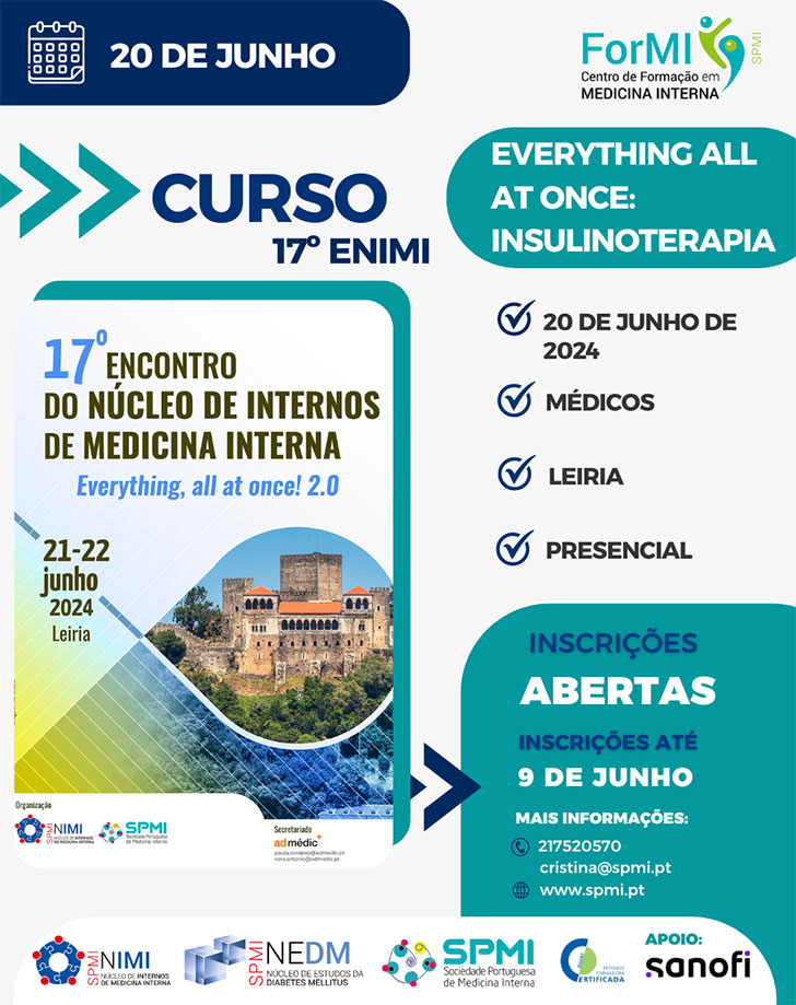 Curso Everything all at once: Insulinoterapia no 17º ENIMI