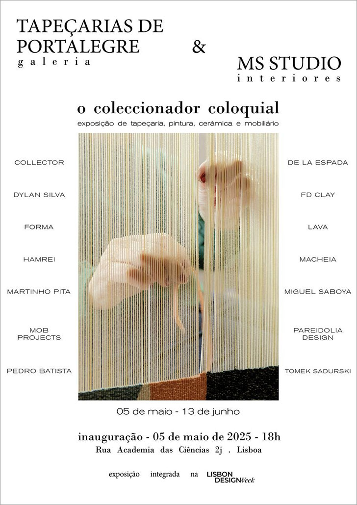 5 de Maio: Inauguração da Exposição: "O Coleccionador Coloquial"