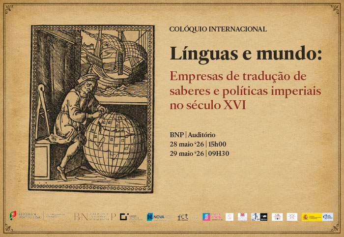 COLÓQUIO INTERNACIONAL | Línguas e mundo: Empresas de tradução de saberes (...) | 28-29 maio '26 | 15h00 (dia 28) - 09h30 (dia 29) | Auditório