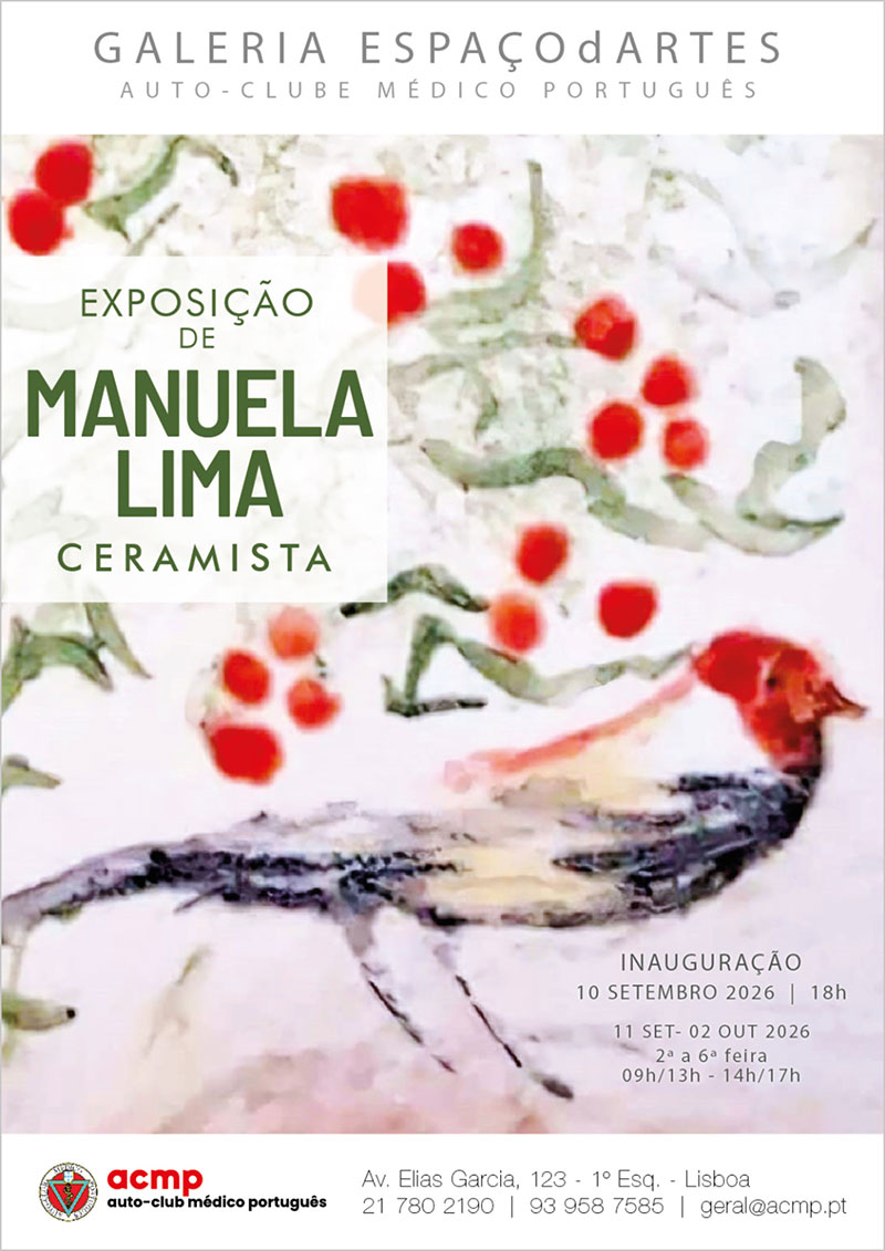 EXPOSIÇÃO no ACMP de MANUELA LIMA - CERAMISTA