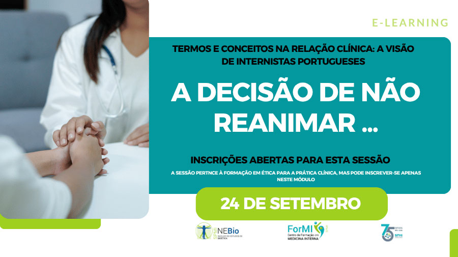 A decisão de não reanimar | Formação em ética para a prática clínica